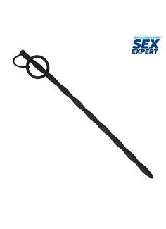Черный стимулятор уретры Sex Expert