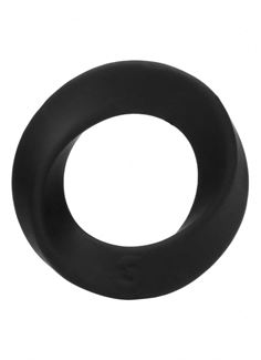 Черное эрекционное кольцо N84 Cock Ring Medium