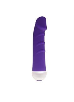 Фиолетовый вибратор FASHION SUCCUBI (14,5 см)