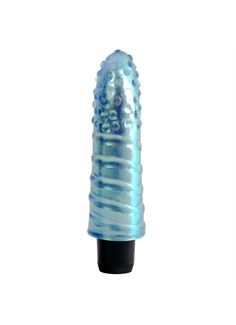 Вибратор Jelly Gems 5 Blue