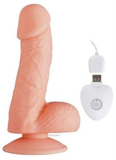 Телесный вибратор SEDUCER 20 Function Ballsy Stud (16,5 см)