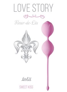 Розовые вагинальные шарики Fleur-de-lisa