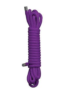 Фиолетовая веревка для бандажа Japanese rope