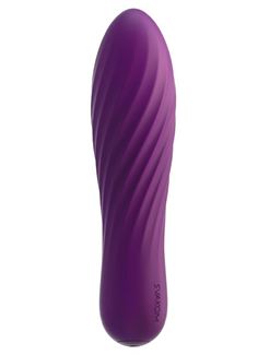 Фиолетовая вибропуля Tulip (10,6 см)