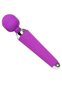 Фиолетовый wand вибратор (20 см)