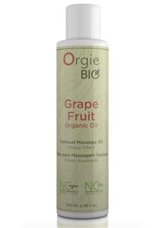 Органическое масло для массажа ORGIE Bio Grapefruit с ароматом грейпфрута (100 мл)
