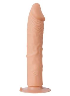 Телесный вибратор One Touch Silicone (22,5 см)