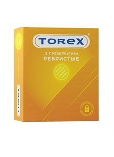 Текстурированные презервативы Torex Ребристые (3 шт)
