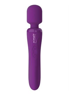 Фиолетовый вибратор-жезл Body Recharger