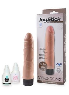 Реалистичный вибратор JOYSTICK - VIBRO DONG (17,3 см)