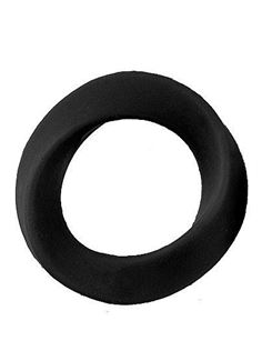 Чёрное эрекционное кольцо Infinity XL Cockring
