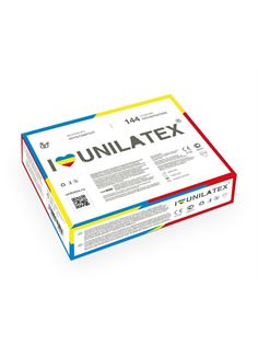 Разноцветные ароматизированные презервативы Unilatex Multifruits (144 шт)
