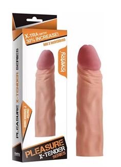 Насадка-фаллоимитатор Super-Realistic Penis - 19 см.