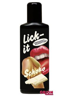 Съедобная смазка Lick It со вкусом белого шоколада - 50 мл.
