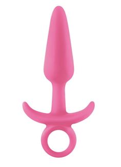Розовая анальная пробка Firefly Prince Small (10,9 см)