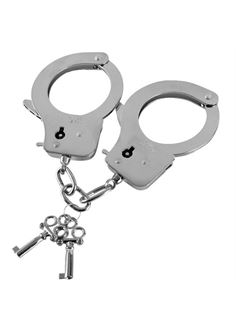 Наручники из листового металла с ключами Metal Handcuffs