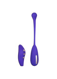 Фиолетовый шарик с электростимуляцией и вибрацией Intimate E-Stimulator Remote Kegel Exerciser