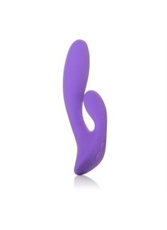 Двойной фиолетовый вибратор Silhouette S15 - 20 см.