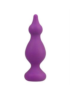 Фиолетовая фигурная пробка AMUSE PURPLE M - 11,5 см.