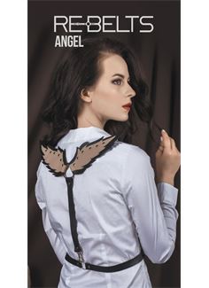 Портупея с крылышками Angel Black