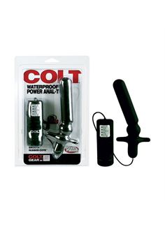 Анальный вибратор Waterproof Power Anal-T (10,25 см)