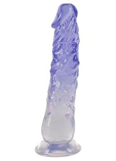 Прозрачный фаллоимитатор Clear Dildo на присоске (22,5 см)