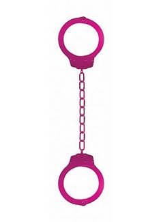 Металлические розовые оковы Pleasure Legcuffs