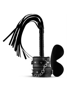 Черный эротический набор Bale Beginners Bondage Set