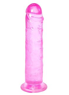 Розовый фаллоимитатор Distortion (18 см)