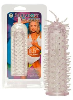Мужская насадка Sensasoft Sleeve - 16,5 см.