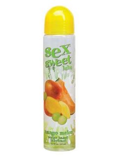 Вкусовой лубрикант с ароматом манго и дыни Sex Sweet Lube - 197 мл.