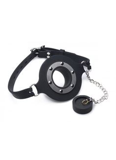 Силиконовый кляп с затычкой Pie Hole Silicone Feeding Gag