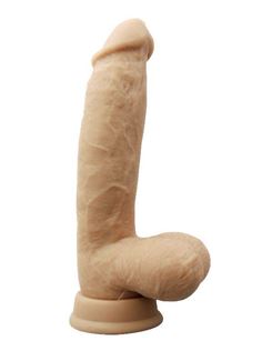 Телесный фаллоимитатор 8 Silicone Cock With Balls (21 см)