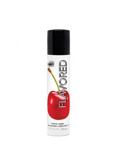 Лубрикант Wet Flavored PoppN Cherry с ароматом вишни (30 мл)