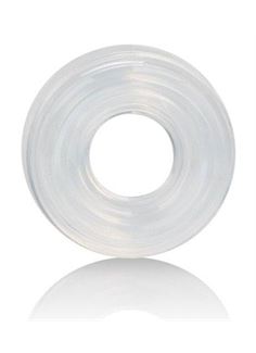 Прозрачное эрекционное кольцо Premium Silicone Ring Medium