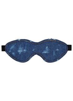 Синяя джинсовая маска на глаза Denim Eye Mask