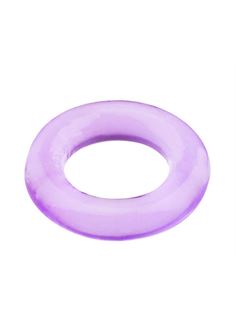 Фиолетовое эрекционное кольцо BASICX TPR COCKRING PURPLE 1INCH