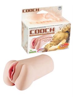 Нежный розовый мастурбатор Cooch