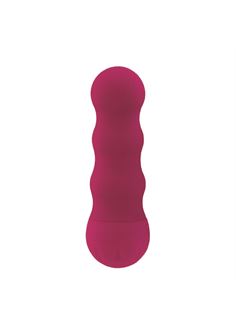 Розовый вибромассажёр Dream Massagers Ripple Vibes - 11 см.