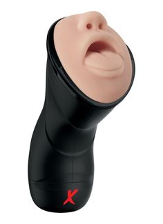 Мастурбатор-ротик Deep Throat Vibrating Stroker