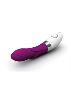 Фиолетовый вибратор украшенный лепестками Iris Deep Rose (LELO)