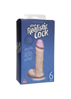 Реалистичный фаллоимитатор на присоске The Realistic Cock ULTRASKYN 6” (17,3 см)