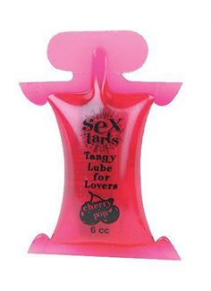 Вкусовой лубрикант с ароматом вишни Sex Tarts Lube - 6 мл.