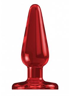 Красная анальная пробка Butt Plug Basic 3 Inch (7,6 см)