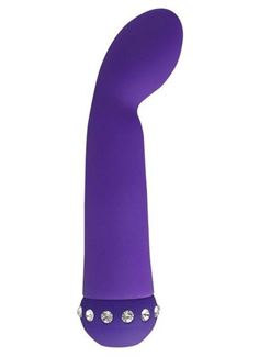 Фиолетовый вибратор BLISS G VIBE (14,2 см)