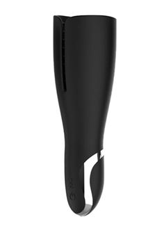 Черный мастурбатор NAGHI NO.44 RECHARGEABLE MASTURBATOR