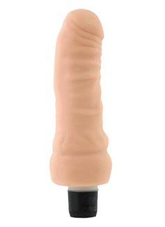 Телесный вибратор Mr.Baton Soft №11 - 16 см.