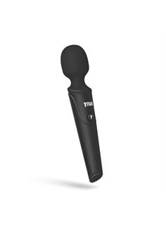 Черный вибромассажер Yiva Power Massager