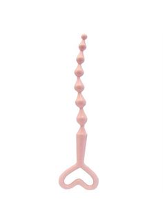 Розовая анальная цепочка REE - SEDUCE (32 см)