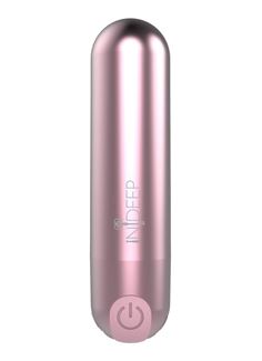 Розовая перезаряжаемая вибропуля Clio (7,6 см)